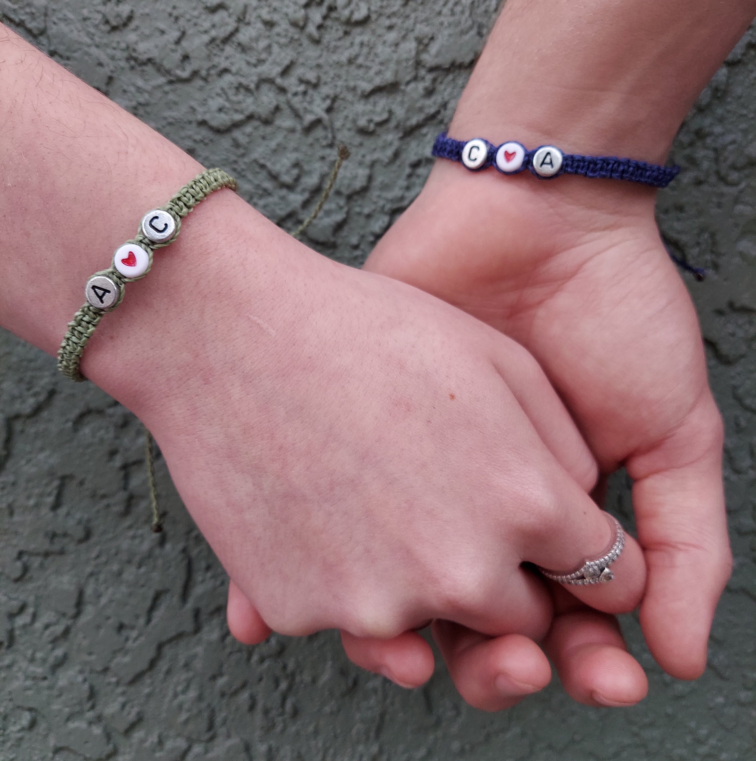Cute Matching Relationship Promise Distance Couples Bracelets for Him and  Her UK | eBay
