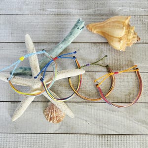 Waterproof Thread Bracelet 2025 SUMMER COLLECTION: Italian-Themed String Bracelet with Silver Heart