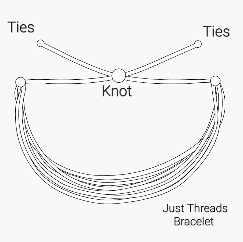 CUSTOM Thread Bracelets Fundraiser Bracelets School Etsy