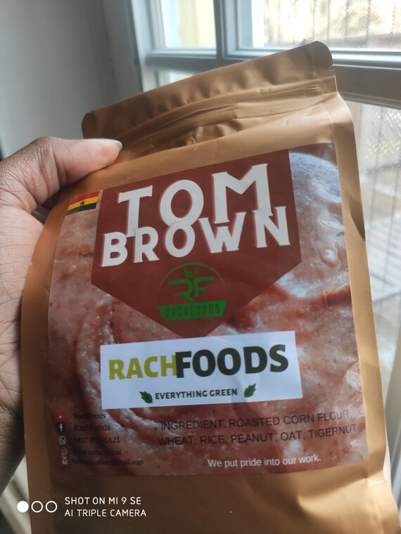 Tom Brown African Porridge Ghanaian Tom Brown Etsy