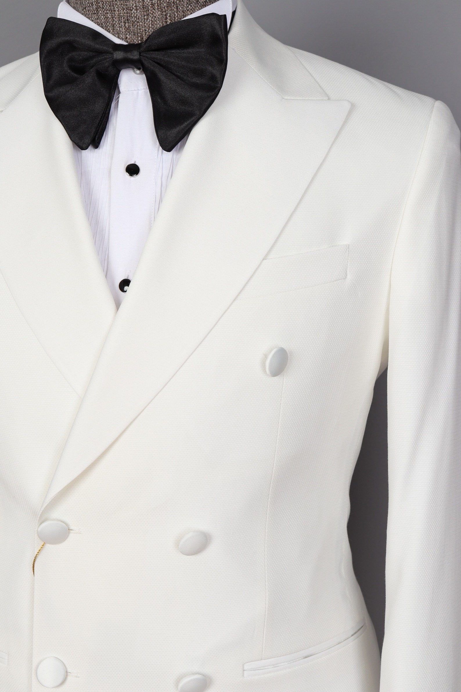 Off White Men's Tuxedo Groom Suit Wedding Suit Peak - Etsy