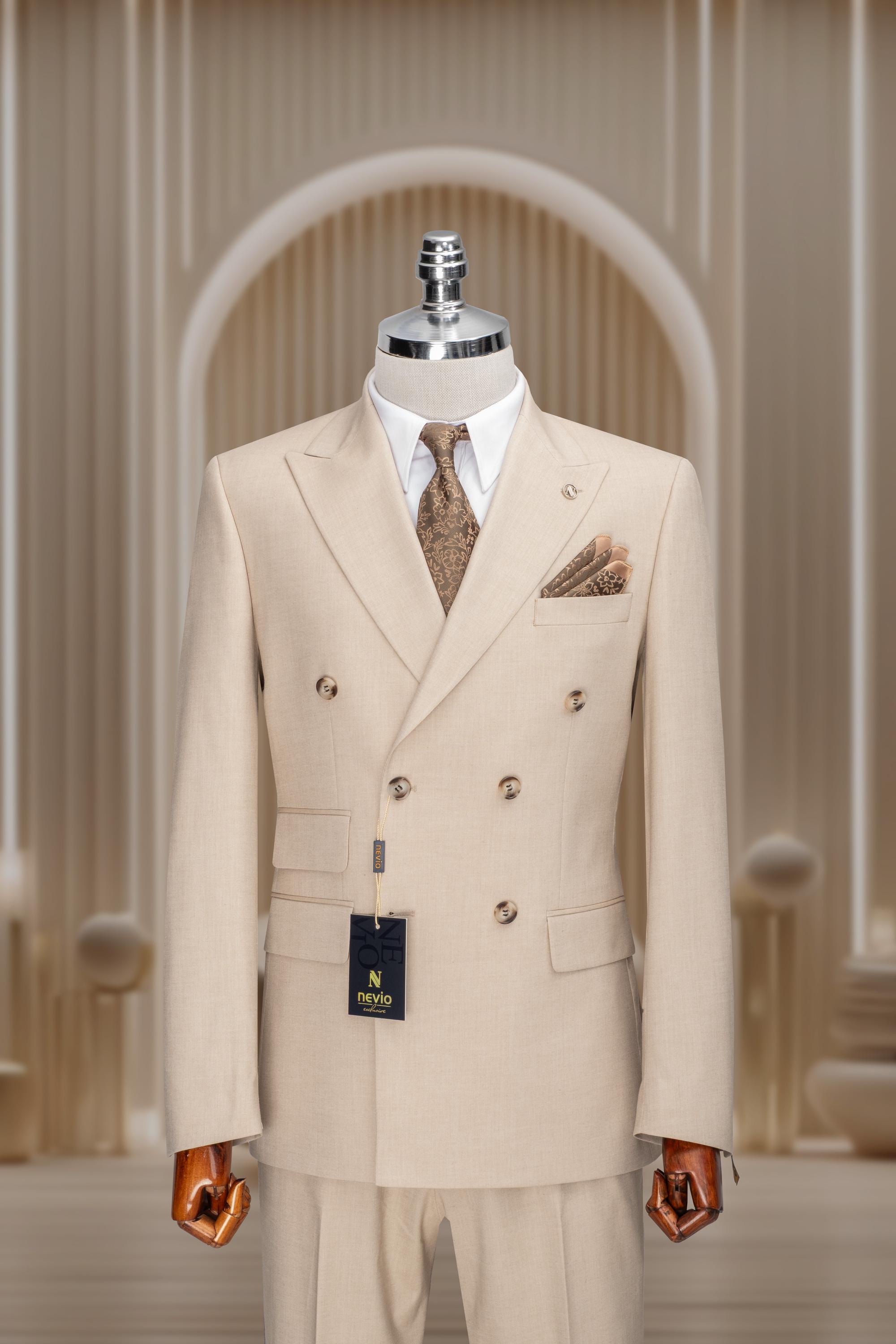 GOLD DOUBLE BUTTON DRESS COAT グレー GOLD DOUBLE BUTTON DRESS COAT グレー Double Breasted Gray