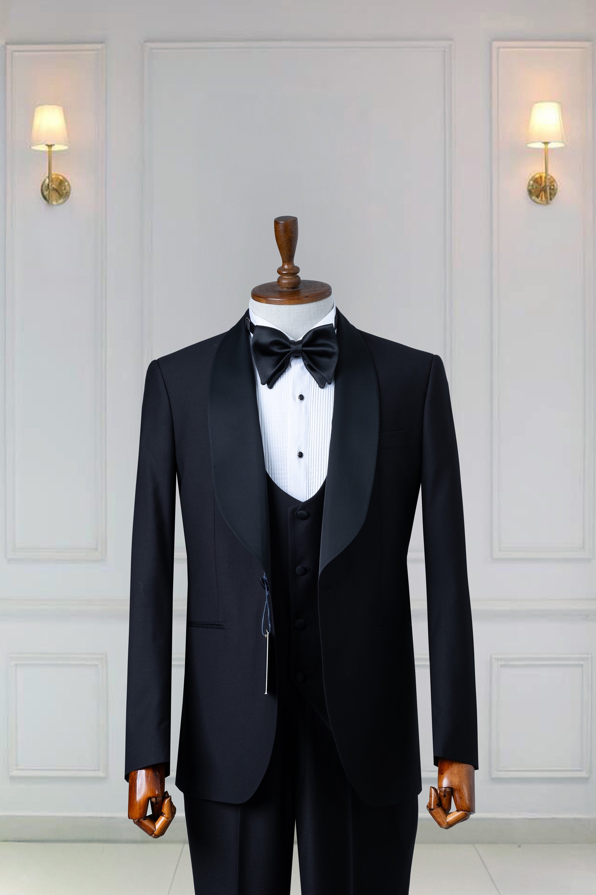 Vintage Mens Tuxedo Vest - Etsy Vintage Mens Tuxedo Vest - Etsy
