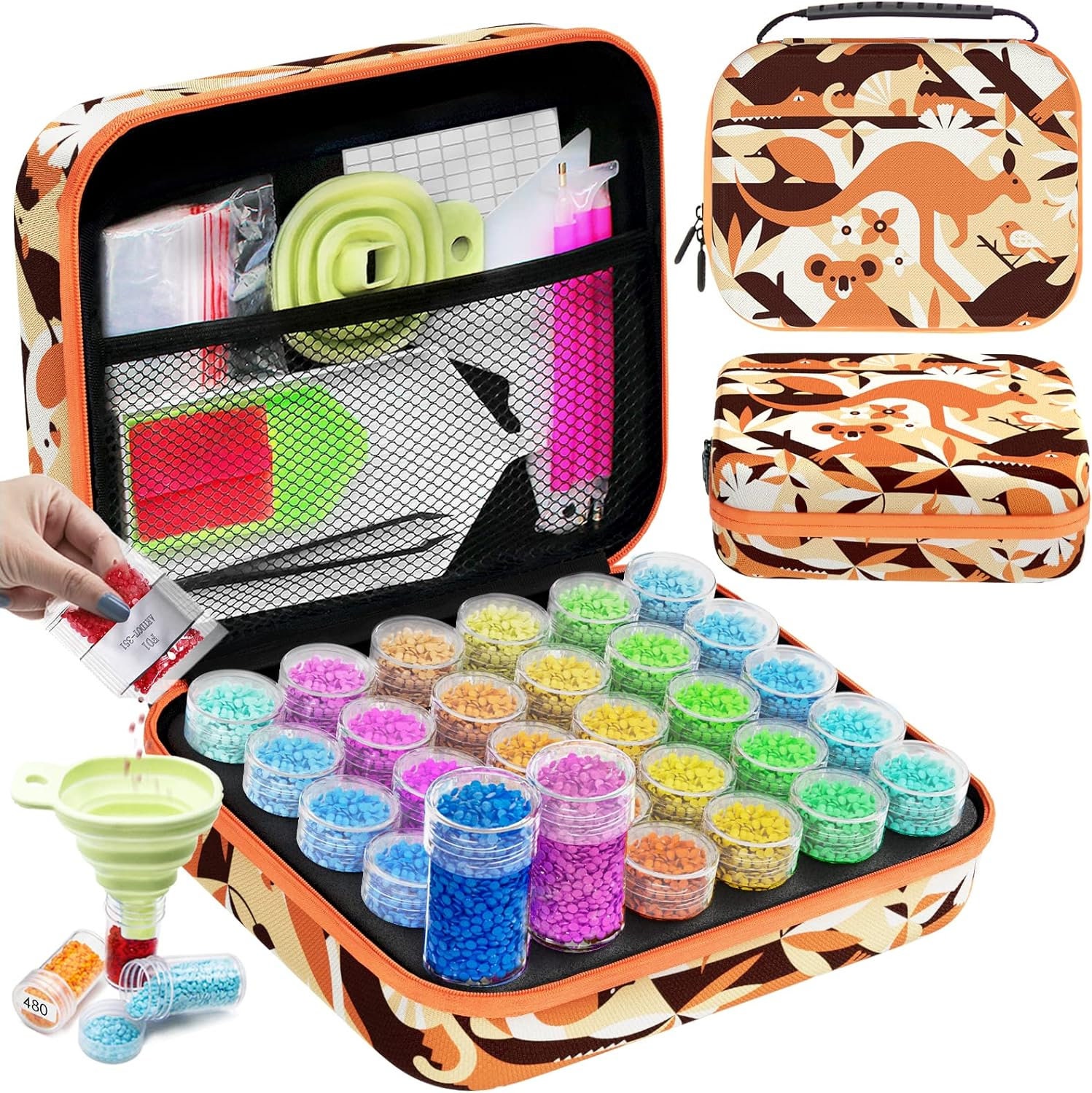 Kit D'étiquettes Autocollantes DMC Pour Diamond Art - Numérotées, Lettres, Pour Organiser Les Perles