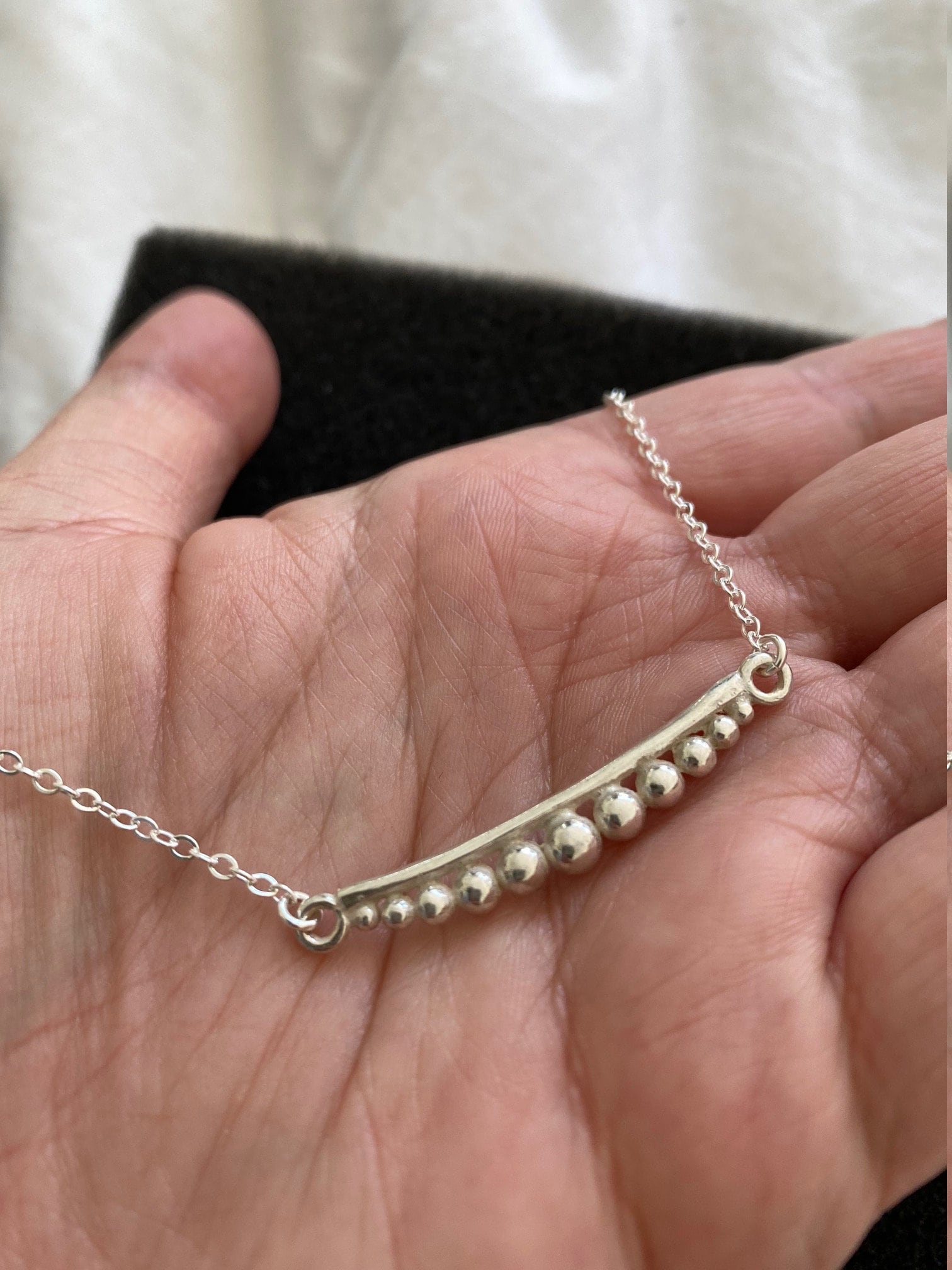 Collar de plata de ley 925 único en su tipo aspecto antiguo Etsy