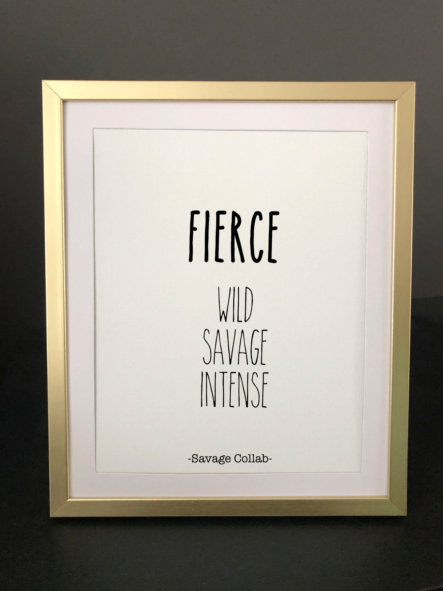 fierce-definition-printable-wall-art-decor-black-and-white-etsy