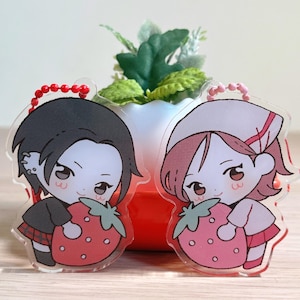 Nana and Hachi Anime Acrylic Charm Keychain | Ai Yazawa