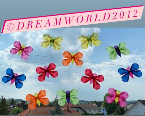 Schmetterling Buntglas-Sonnenfänger – Durchmesser 20 Cm, Mit Metallkette, Für Fenster & Garten