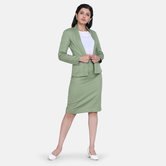 cotton skirt suit design