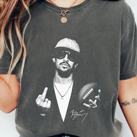 Comfort Colors Benito Bowl 2026, Bad Bunny Super Bowl LVIII, Halftime Show Oversized Shirt