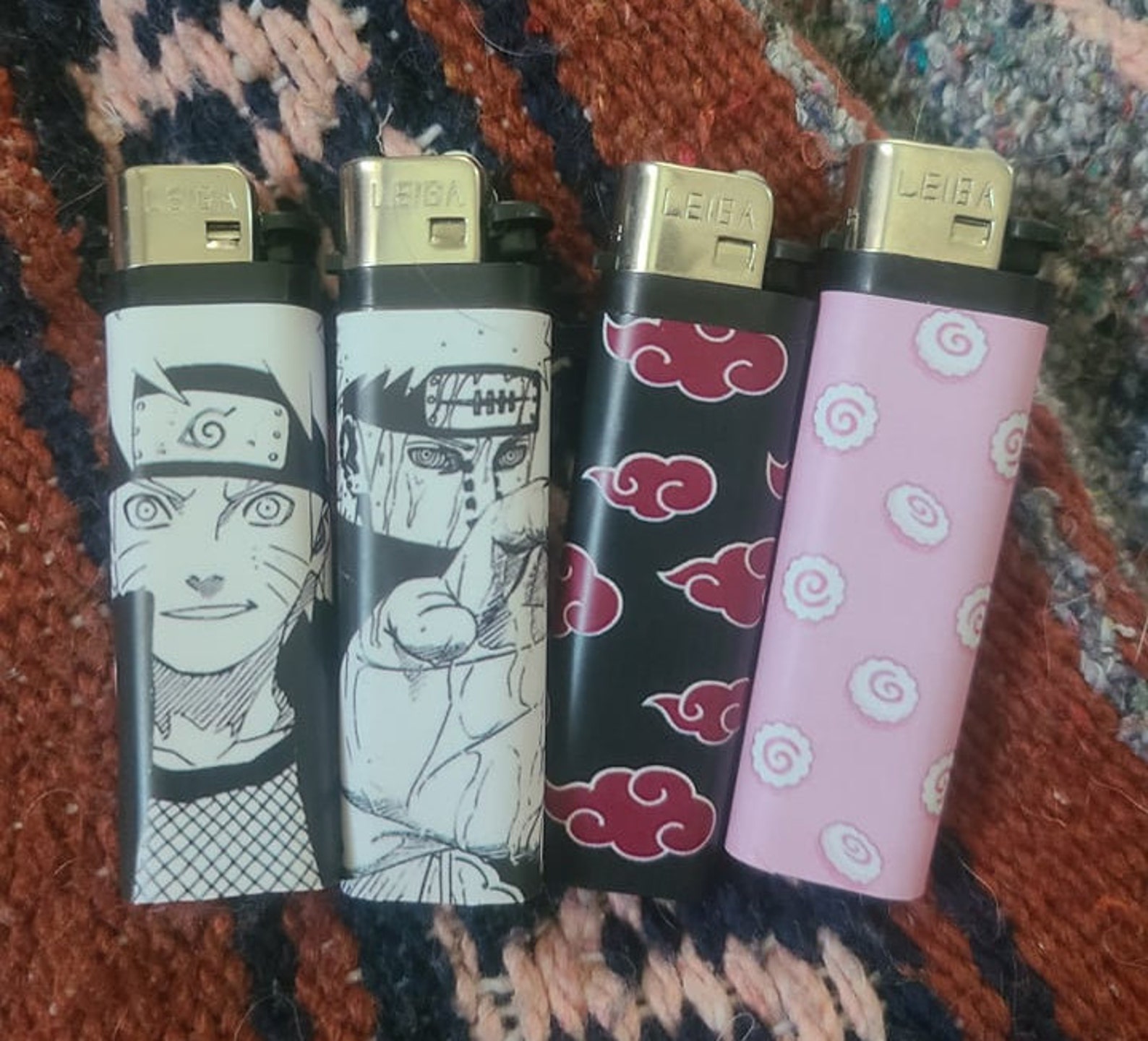 2 Pack of Anime Inspired Lighters Etsy