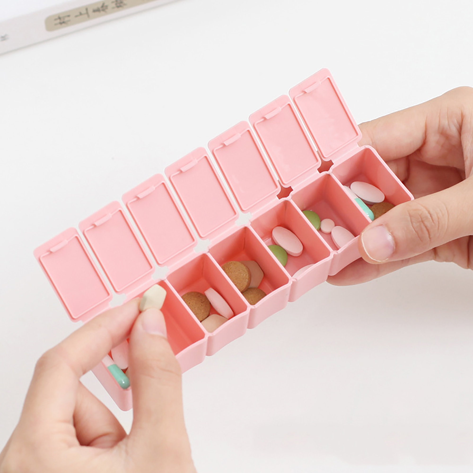 2Pack Weekly Pill Organizer Extra Large 7 Days Pill Cases Etsy