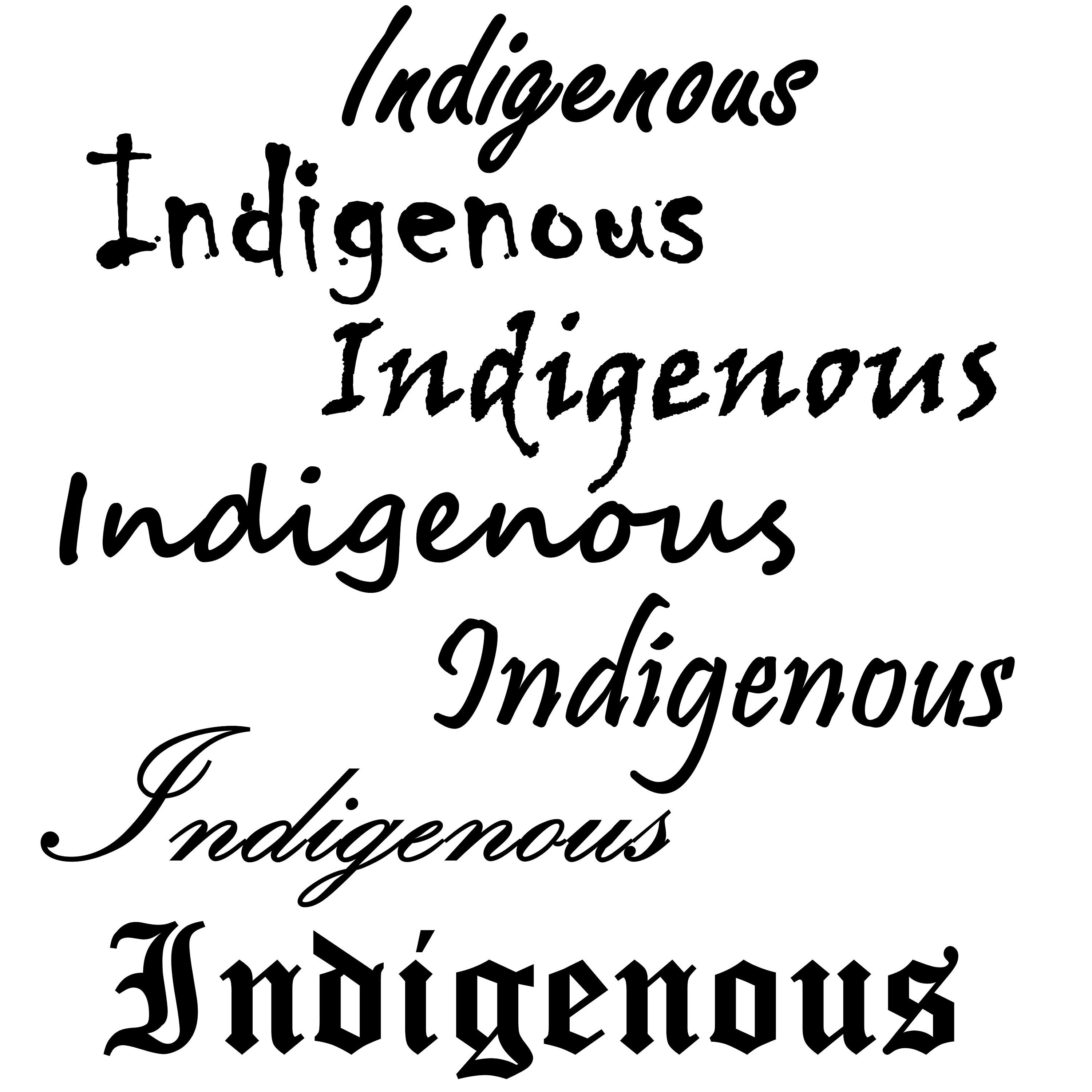 Indigenous Svg font | Etsy