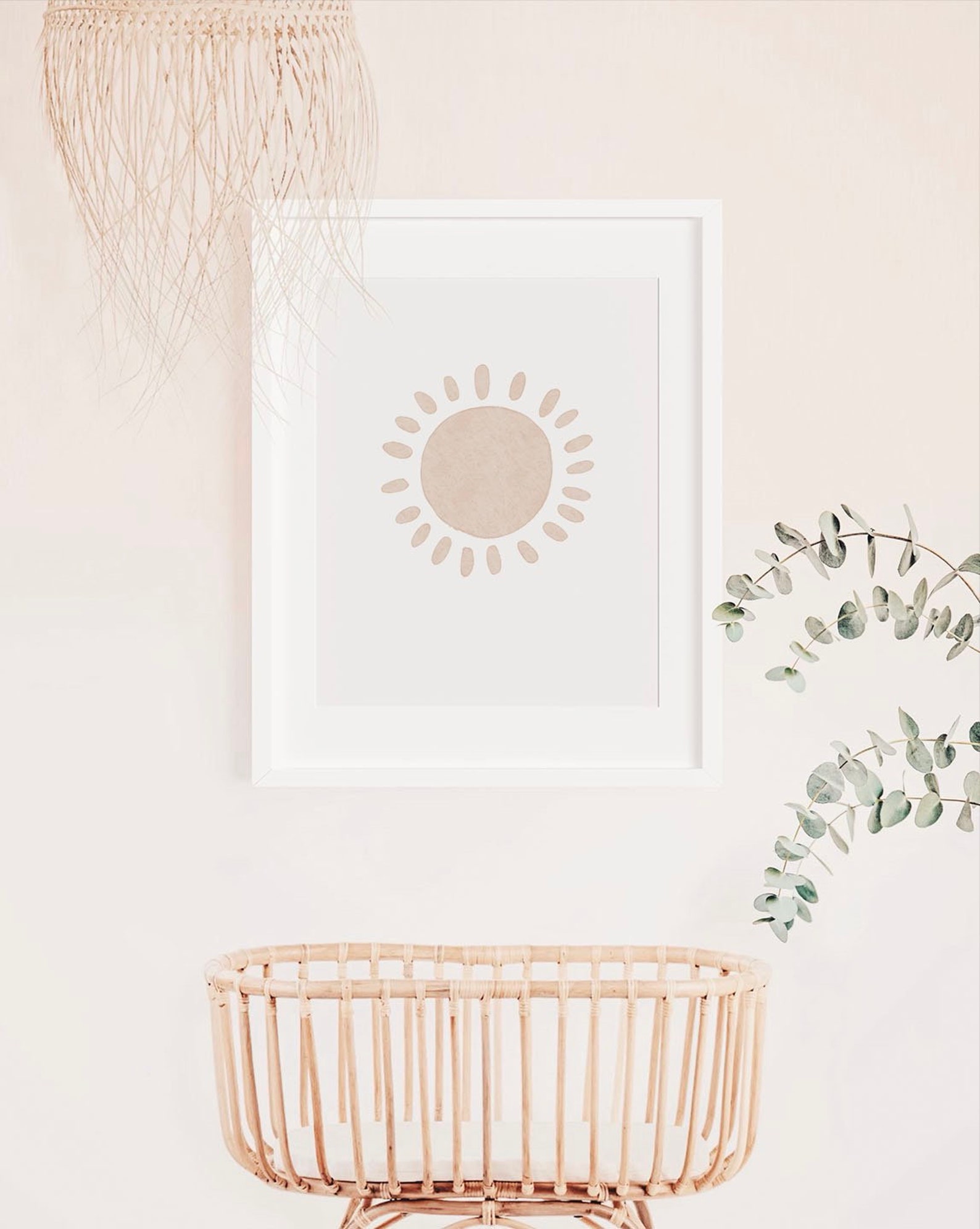 Sun Sun Wall Art Sun Decor Nursery Print Nursery Etsy
