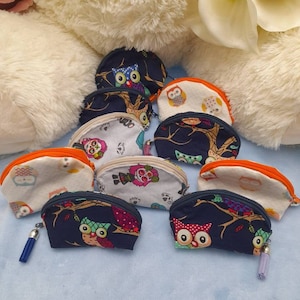 Rounded coin purse