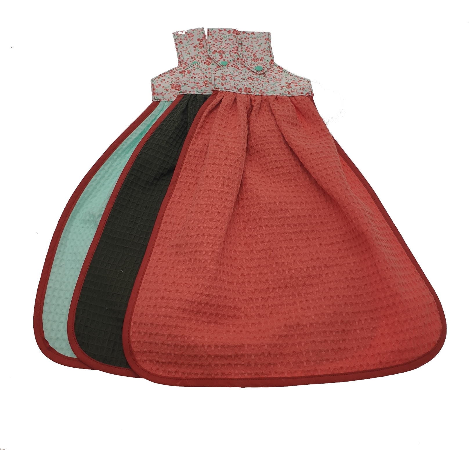 Torchon/Essuie-Mains Personnalisable Liberty Corail