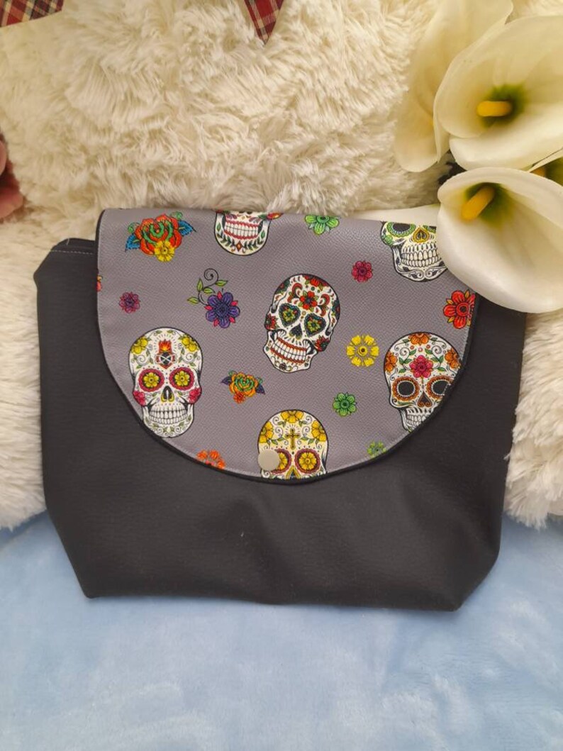 Trousse de maquillage avec range pinceaux Calaveras