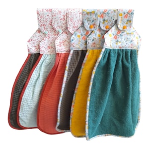 Customizable tea towel / hand towel bouquet of flowers