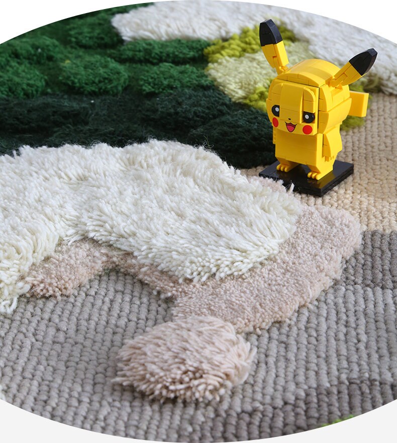 Grüner Wald Moos Teppich Indoor Garten unregelmäßigabstrakte | Etsy