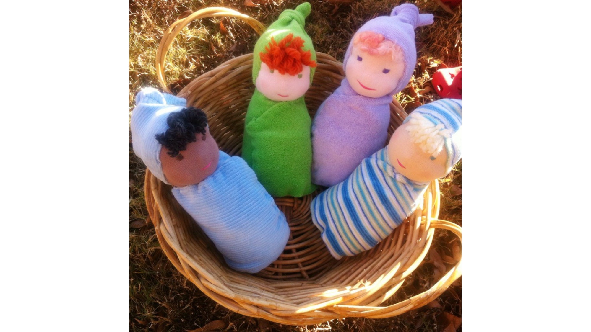 Sew a Swaddle Baby Waldorf Style Doll Digital Download Sewing Pattern