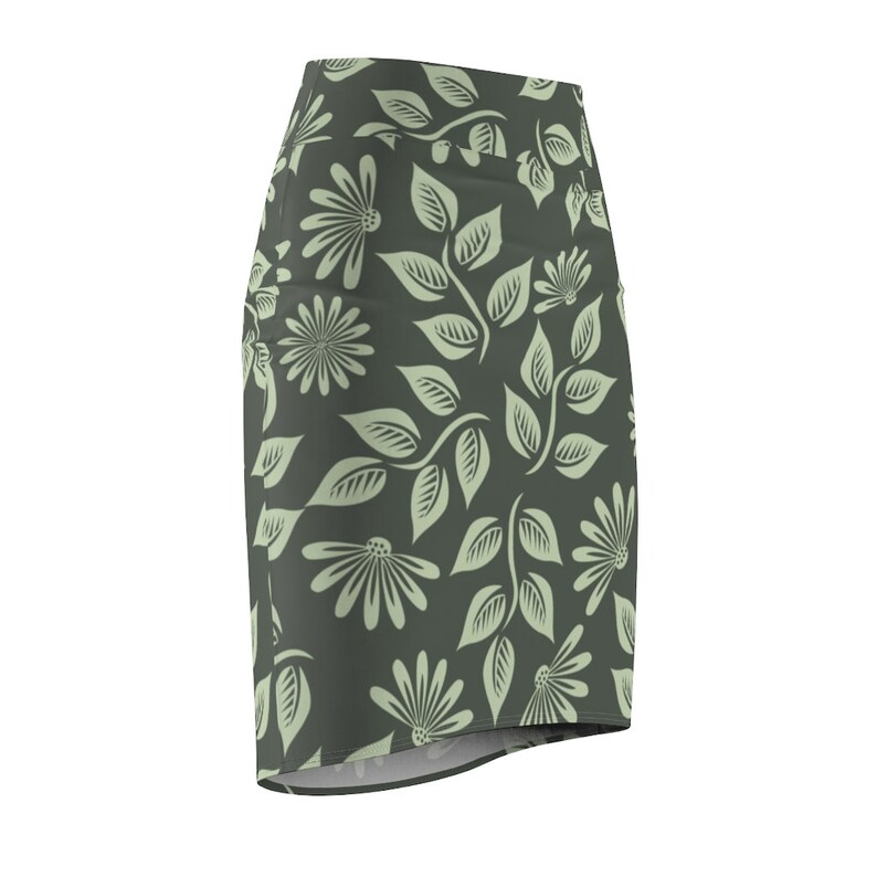Lawyer pencil skirt High Waist Skirt Casual ladies pencil skirt Office Skirt Knee Length Skirt Women/'s Nature texture print skirt