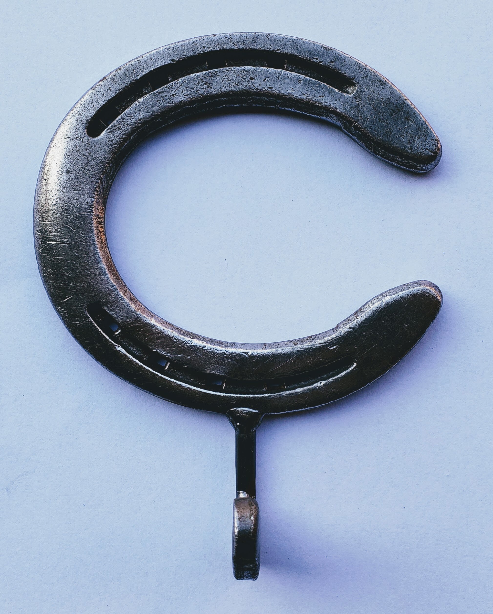 Horseshoe Letter With or Without Hooks Etsy