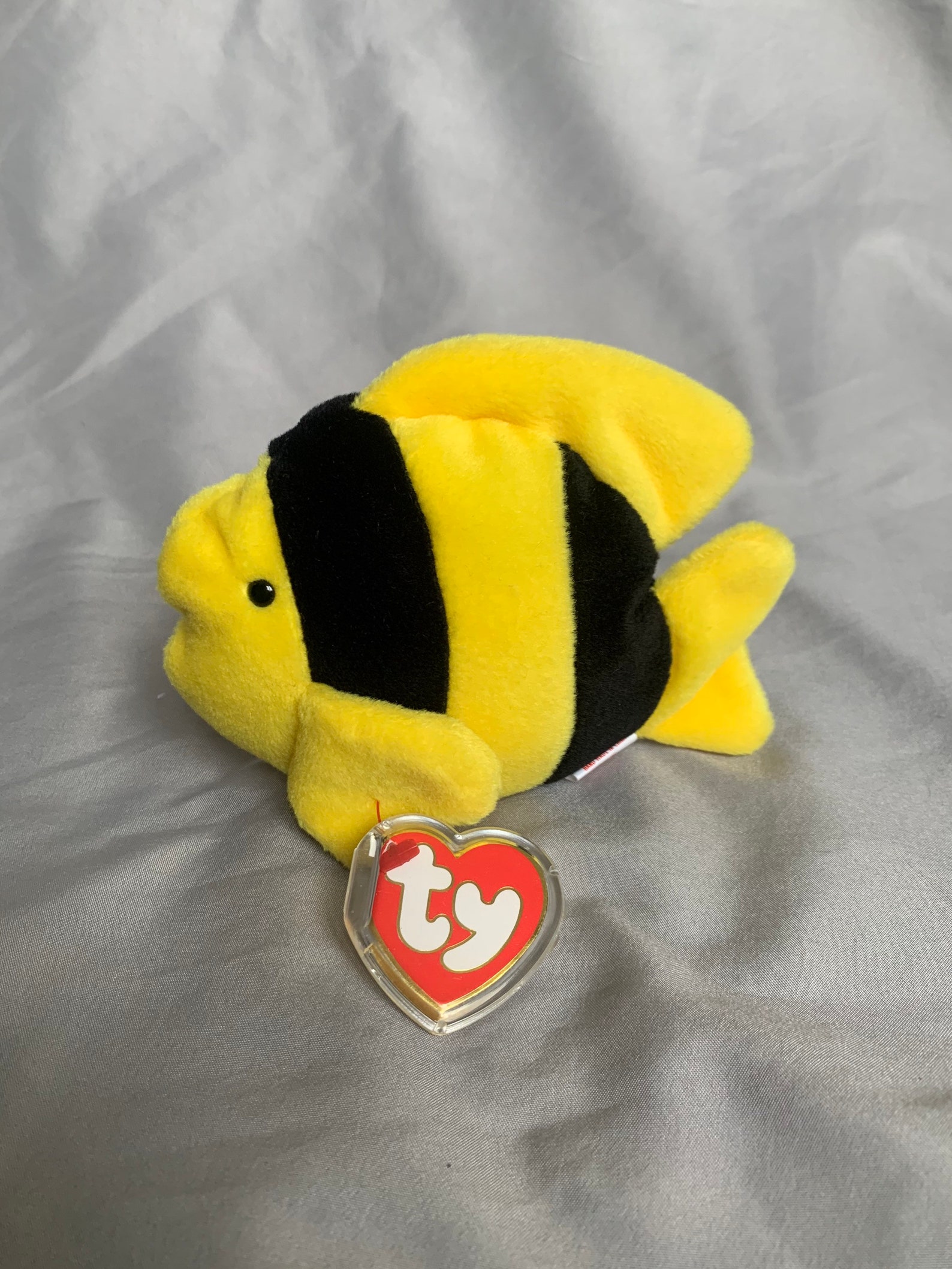 Ty Beanie Baby Bubbles the Fish 3rd/2nd Gen Tags Etsy