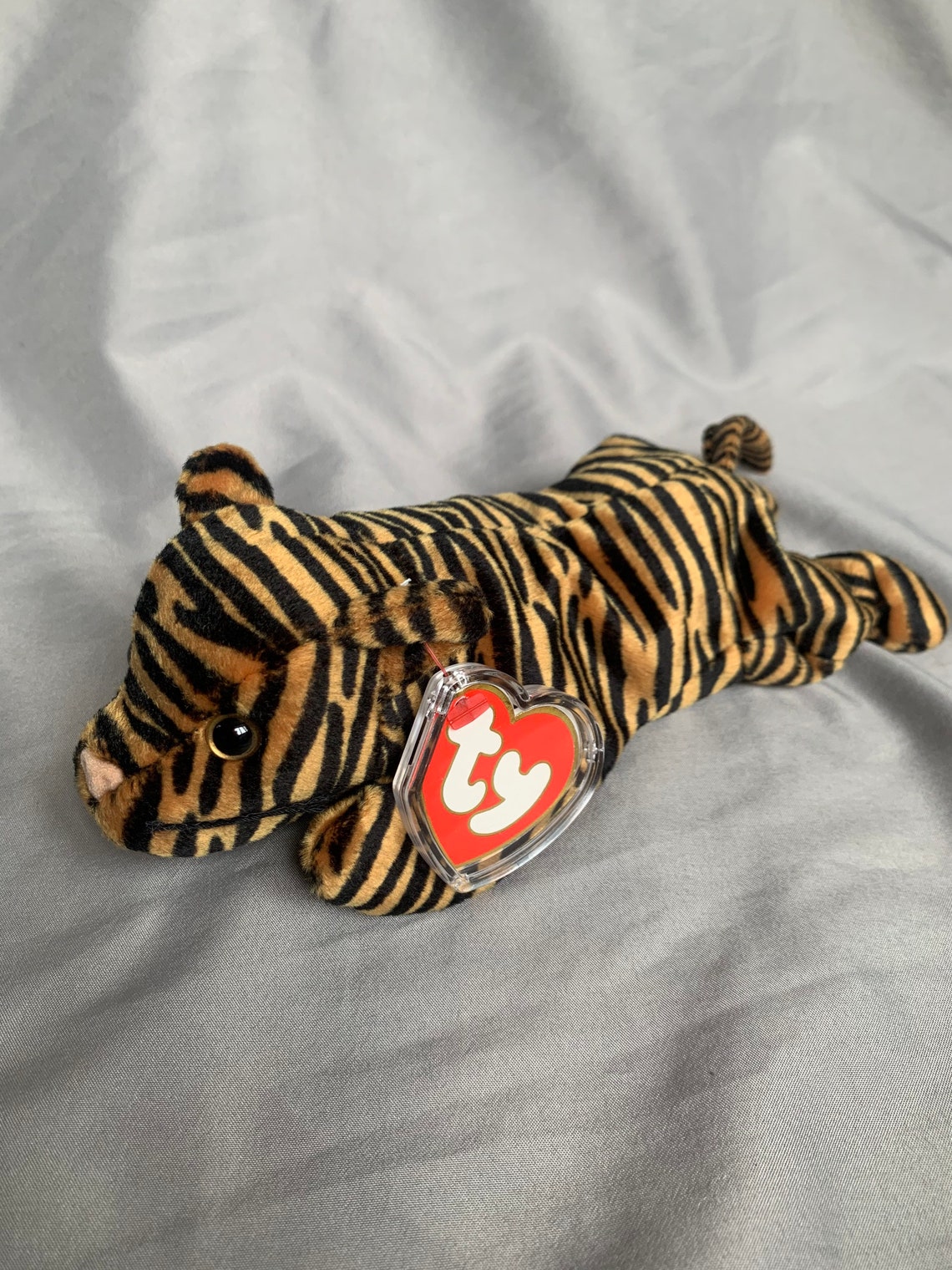 Ty Beanie Baby Stripes the Tiger With Thin Stripes 3rd/2nd Gen Tags Etsy