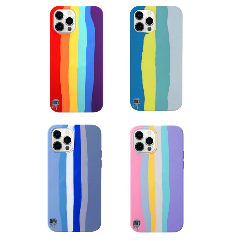 SILICONE RAINBOW GRADIENT Phone Case