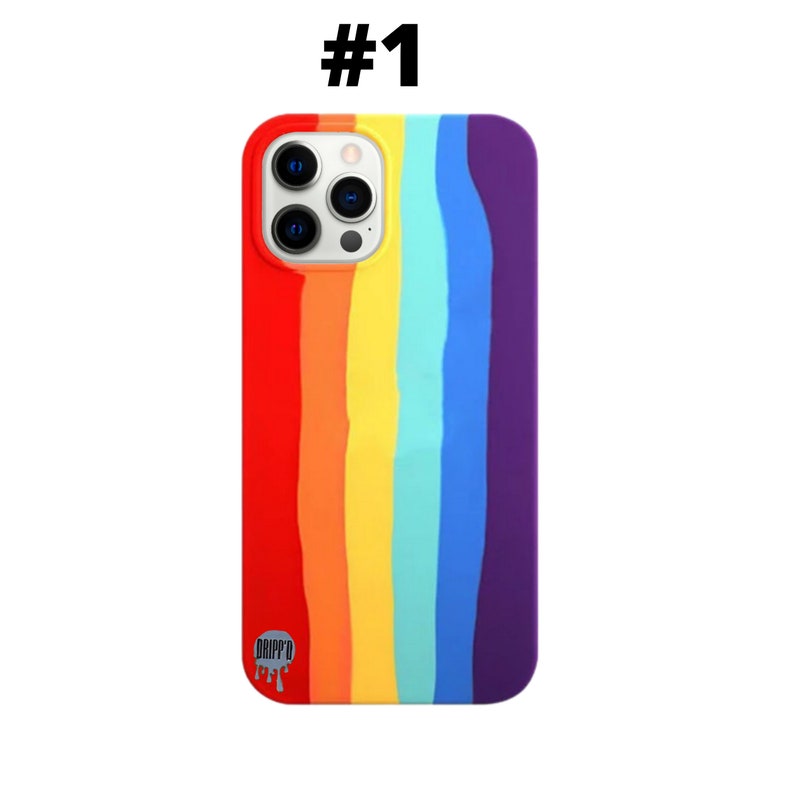 SILICONE RAINBOW GRADIENT Phone Case