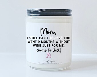 Funny mothers day gift, Funny gift for Mom, Gift from daughter, Gift from Son, Mothers day Gift, Mom Candles, Mom Birthday, Gift Cute Mom