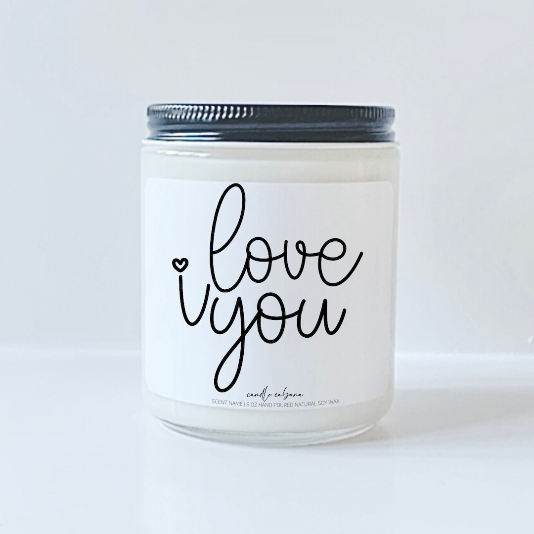 Love you - Candle