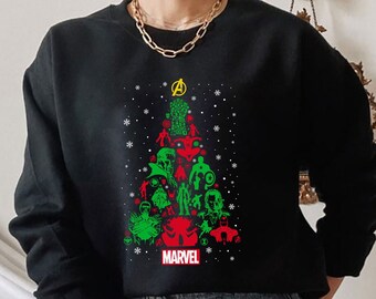 superhero xmas jumpers