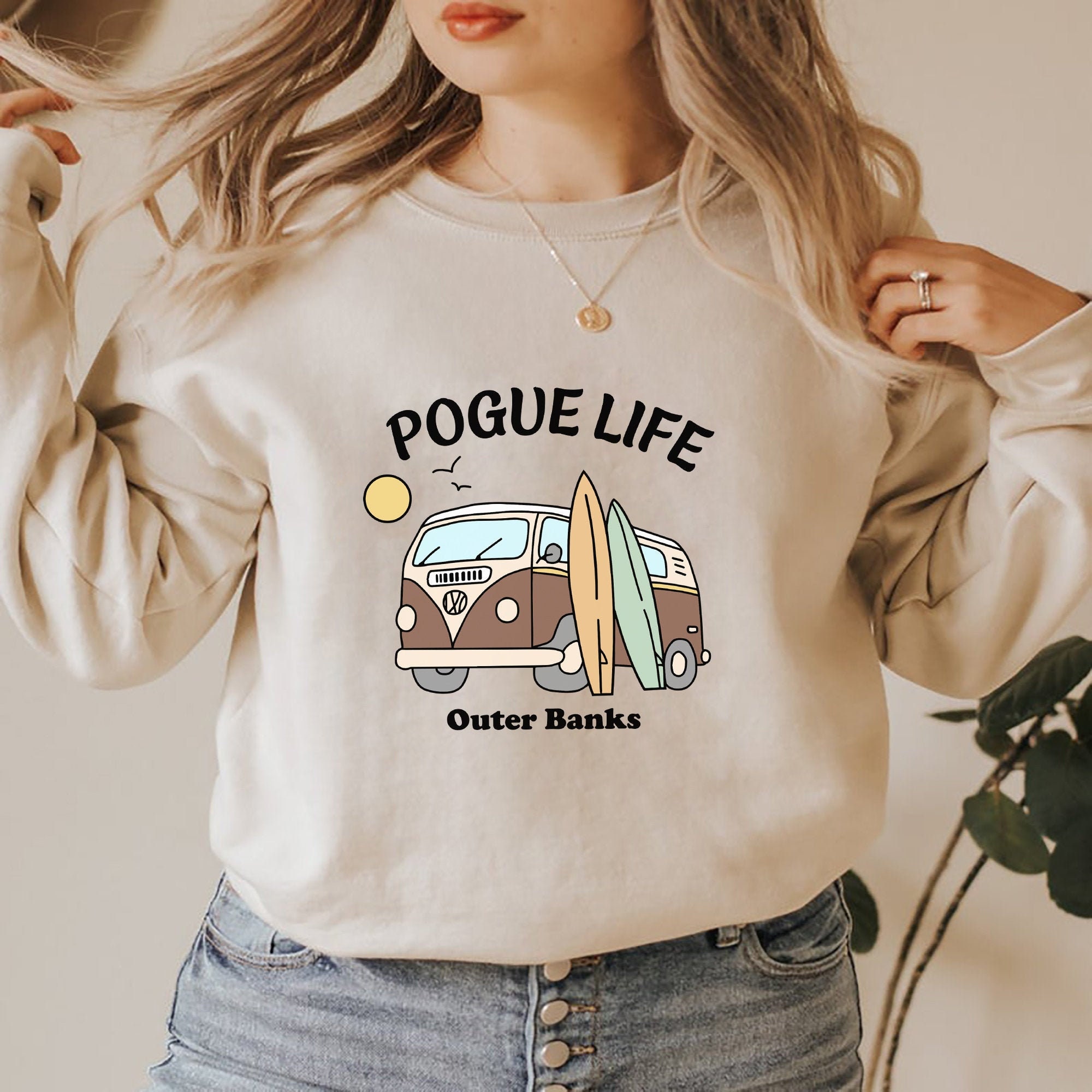 Outer Banks Sweatshirt Pogue Life Sweatshirt Pogue Life | Etsy