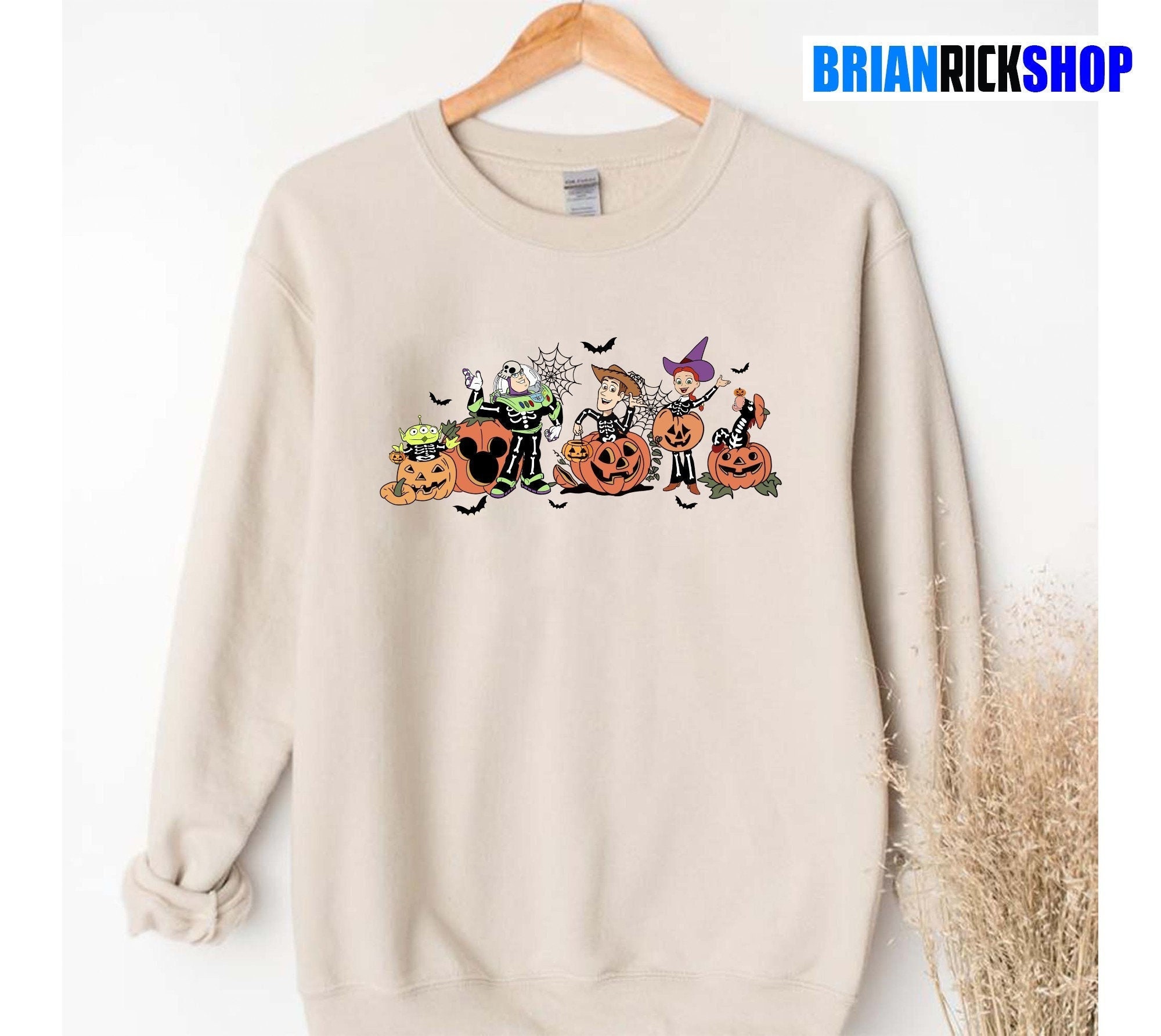 Discover Vintage Toy Story Halloween Pullover