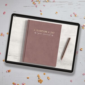 5 Year Journal, Five Year Journal Digital, Five Year Diary, One Question A Day Journal, Goodnotes Notability iPad Journal, Instant Download image 7