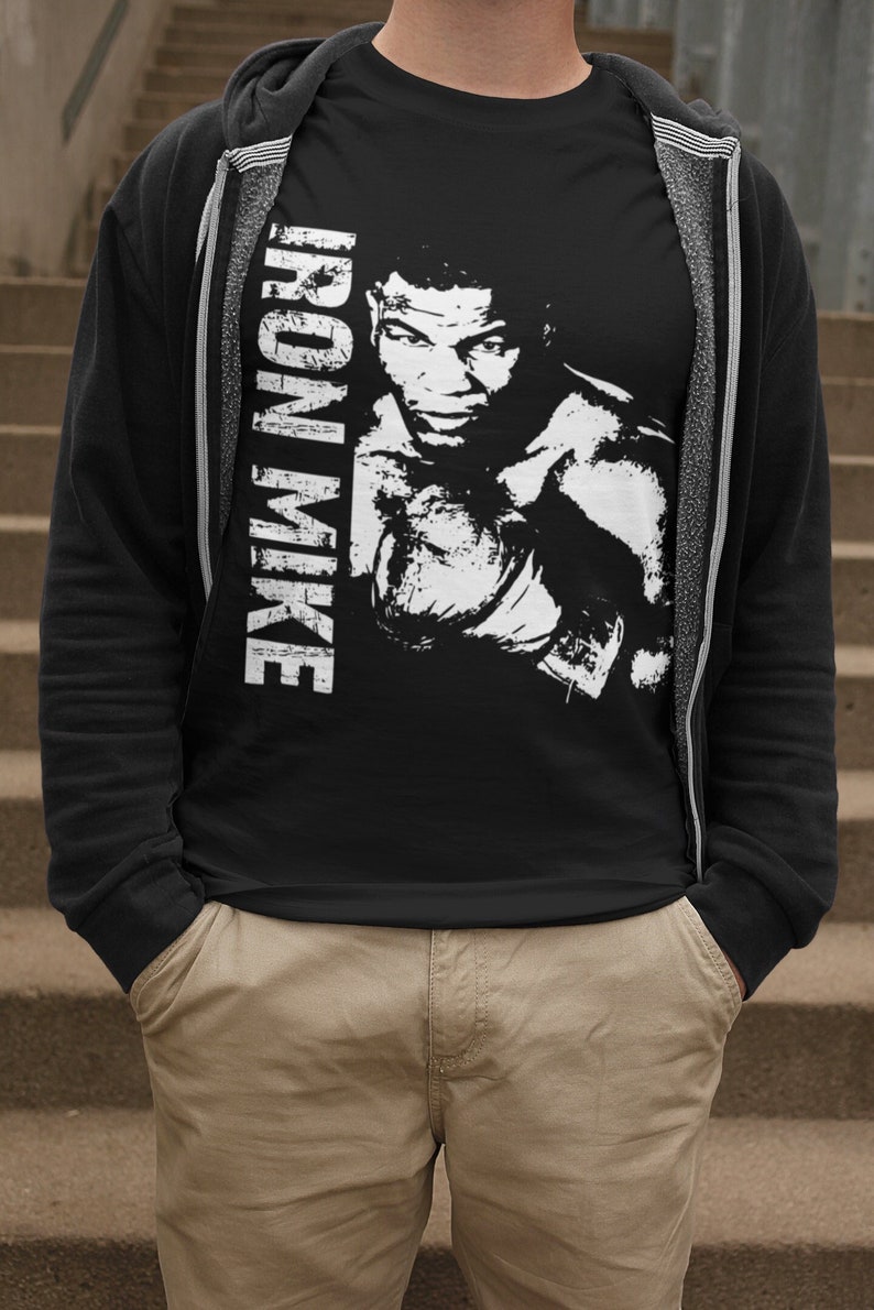 Mke TysonT-Shirt Boxing Legend IronMike TheBaddestManOnThePlanet BoxingLegend Champion KnockoutKing Black