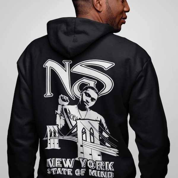 NAS zipped Hip Hop Hoodie Rap Clothing Old School Rappers Merch Urban Streetwear Lil Wayne Kanye West Eminem Fashion Legends