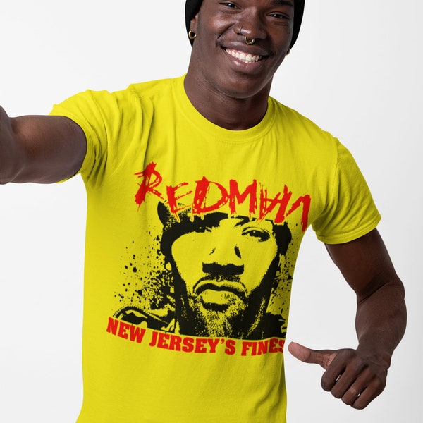 Redman Hip Hop T-Shirt Rap Tees Rapper Clothing Snoop Dogg  MF Doom Jay-Z Eminem Streetwear Artwork Lyrics Lil Wayne Fashion 50 Cent NWA New