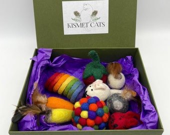 Cat Toys *All Natural* Gift Box