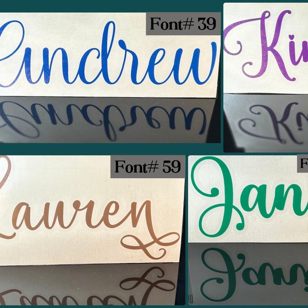 Vinyl Letters - Etsy