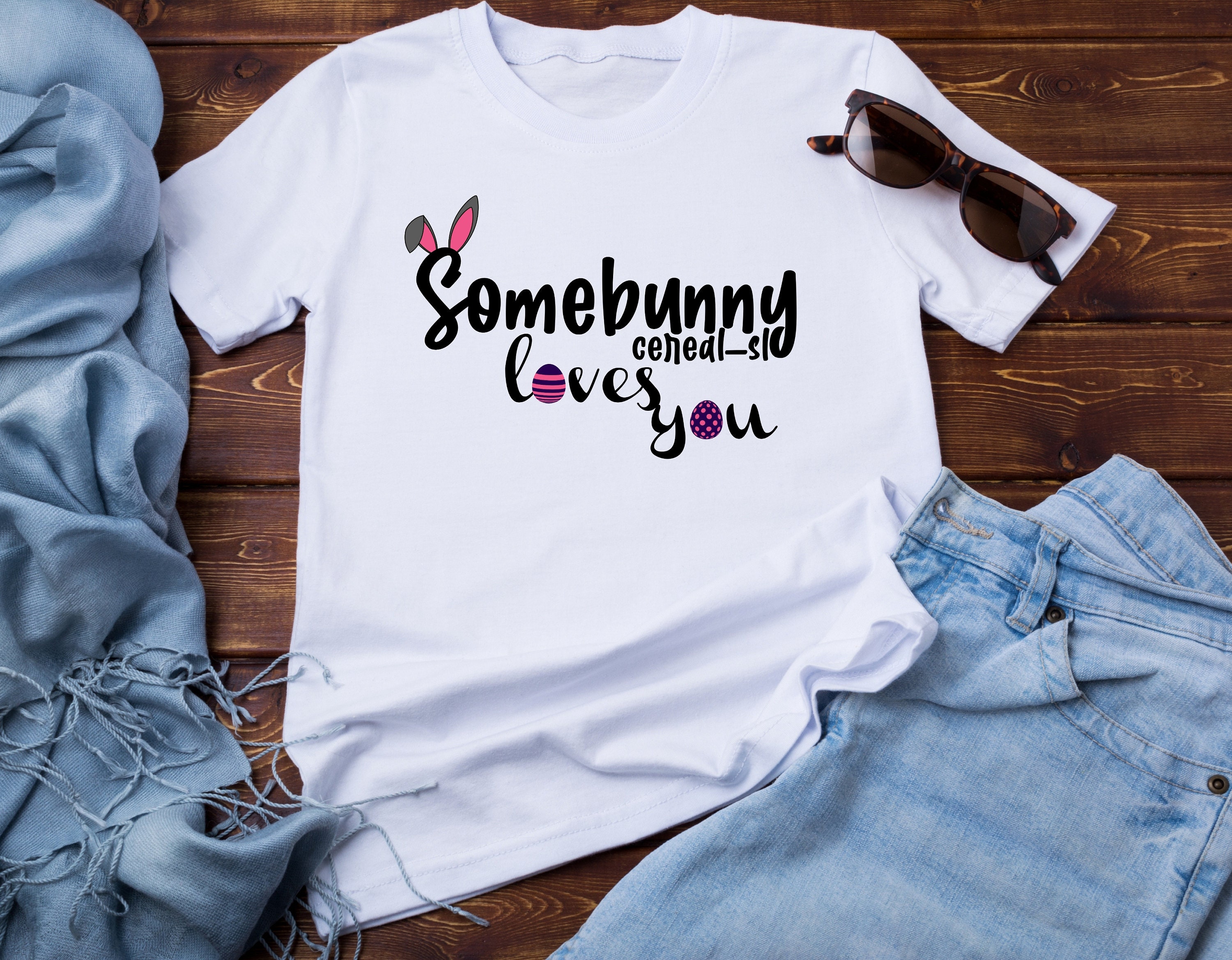 Download Somebunny cereal-sly loves you Easter svg Easter egg | Etsy