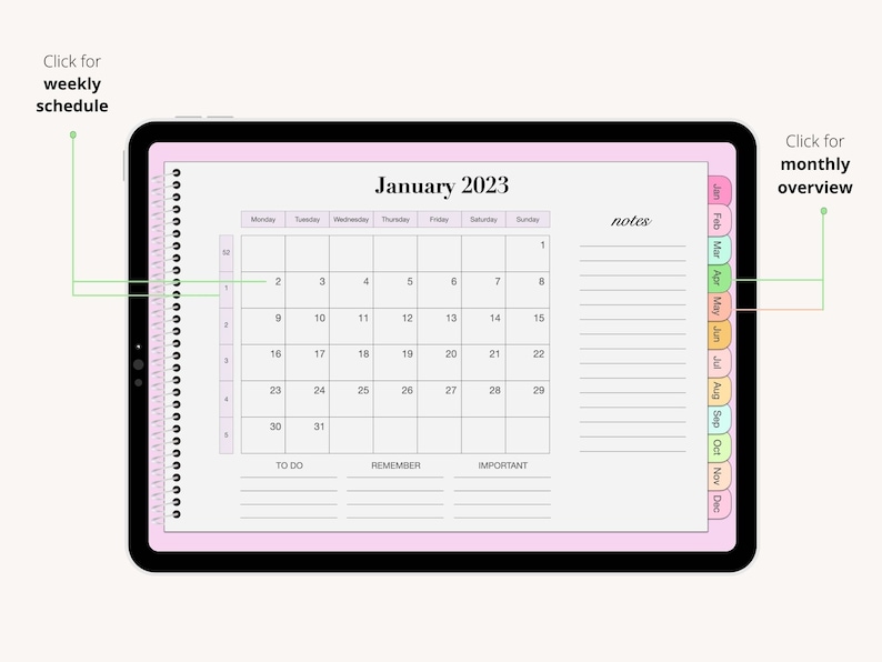 Beauty Salon Appointment Book, Digital Appointment Book, Goodnotes, iPad Planner, Hair Stylist, Nail Tech, Estheticians, Beauty Owner image 2