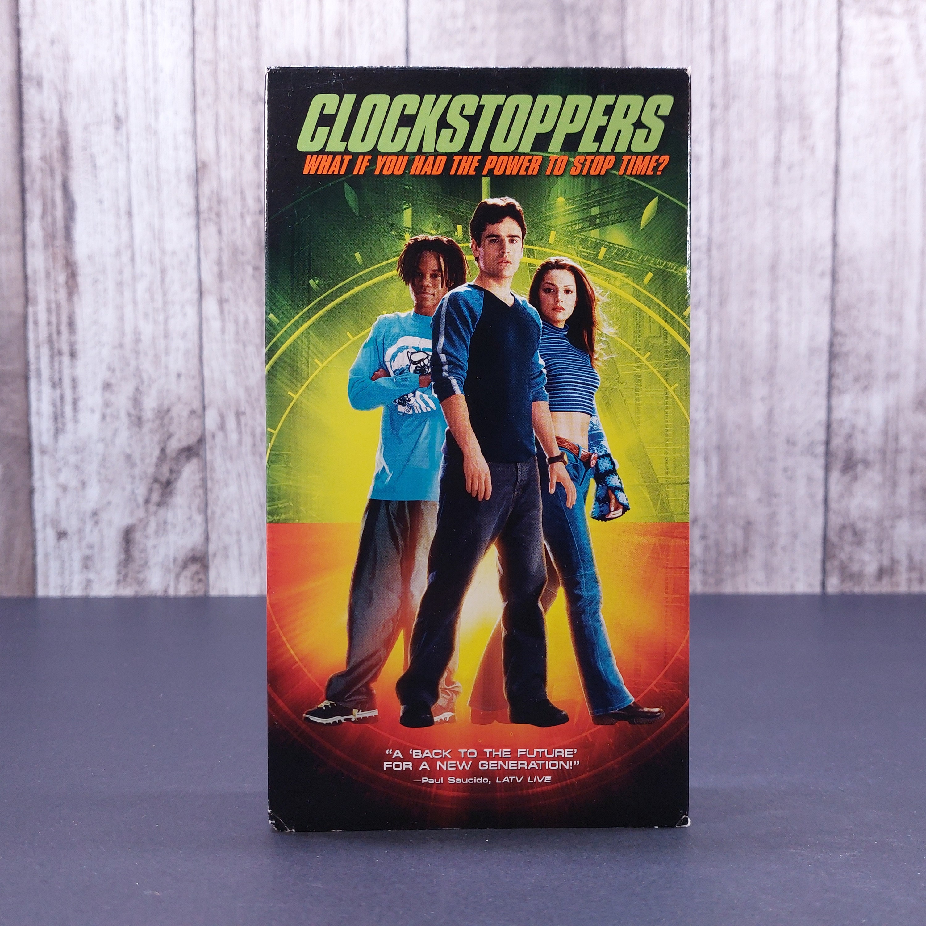 Clockstoppers 2002 Used VHS Tape Scifi Thriller Etsy Ireland