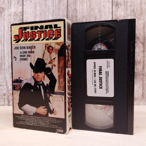 Final Justice (1984) | Used VHS Tape | Classic Movie Collectible