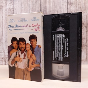 Three Men and a Baby (1987) | Used VHS Tape | Classic Movie Collectible