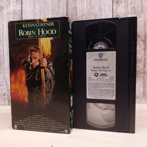 Robin Hood Prince of Thieves 1991 VHS Video Movie Film - Etsy
