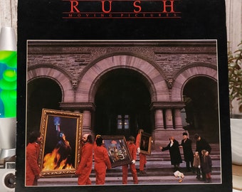 Rush - Moving Pictures (1981) [ANR-1-1030] | Used Vintage Vinyl Record Album LP, Ultrasonically Cleaned