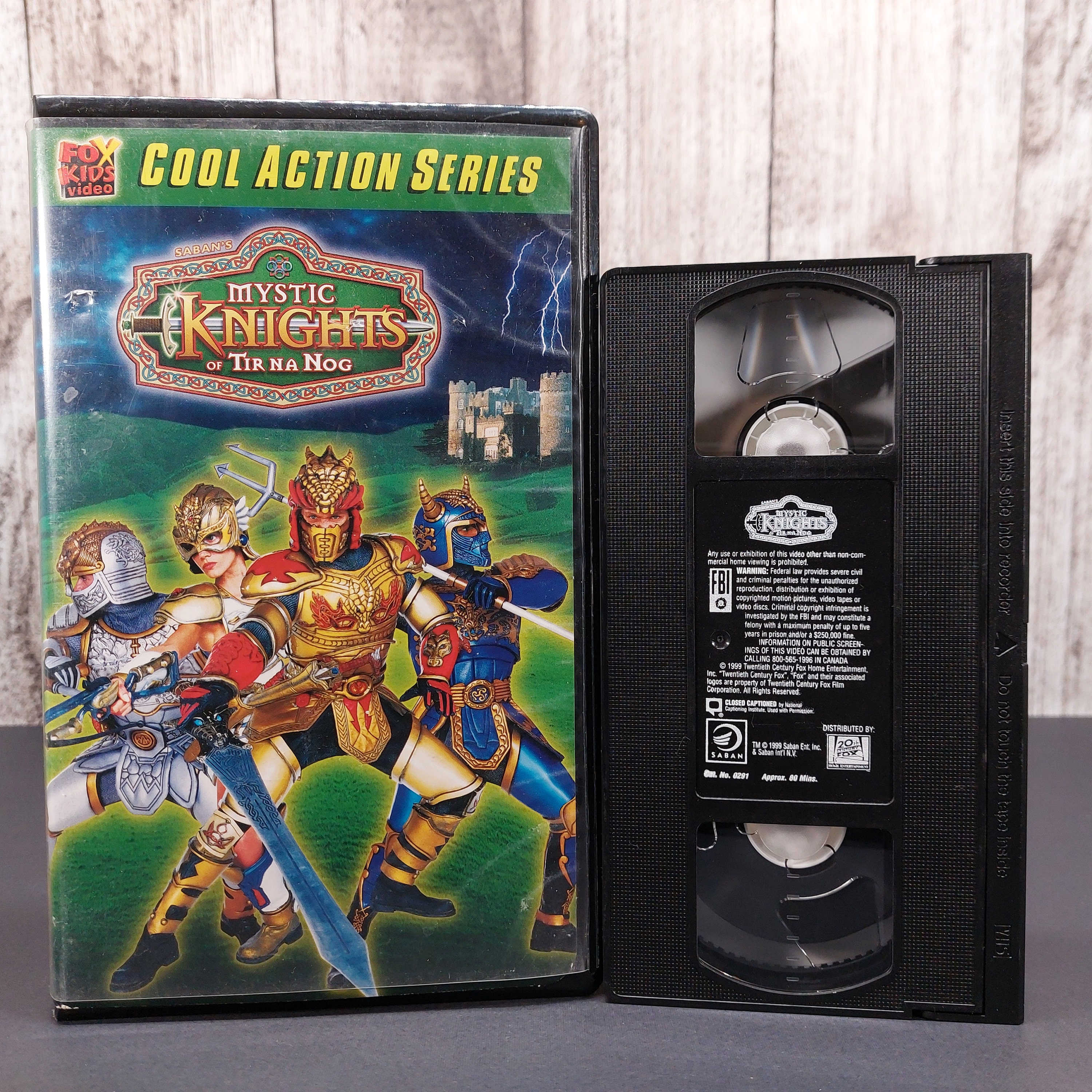 Mystic Knights of Tir Na Nog the Movie 1999 Used VHS Tape Etsy