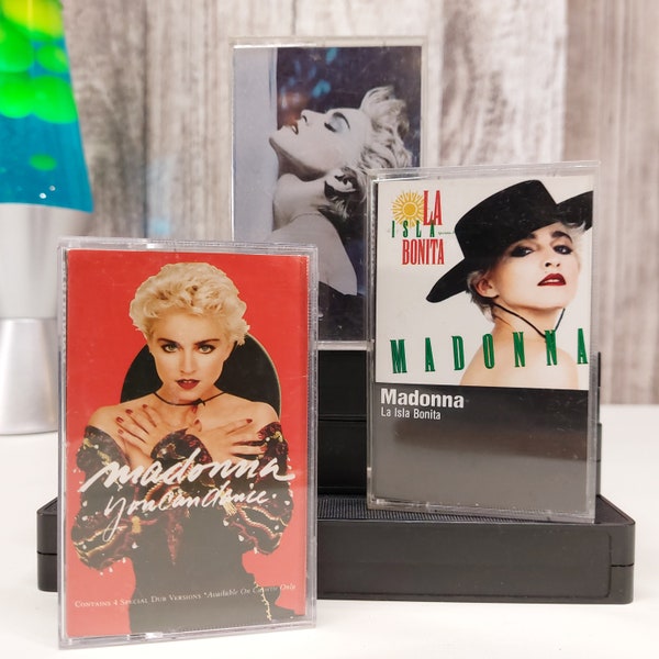 Madonna - Lot of 3 (THREE) Cassette Tapes | Used Vintage Music Bundle